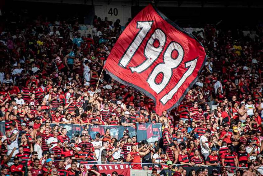 Torcida do Flamengo está liberada para as partidas em que o Rubro-Negro for o mandante