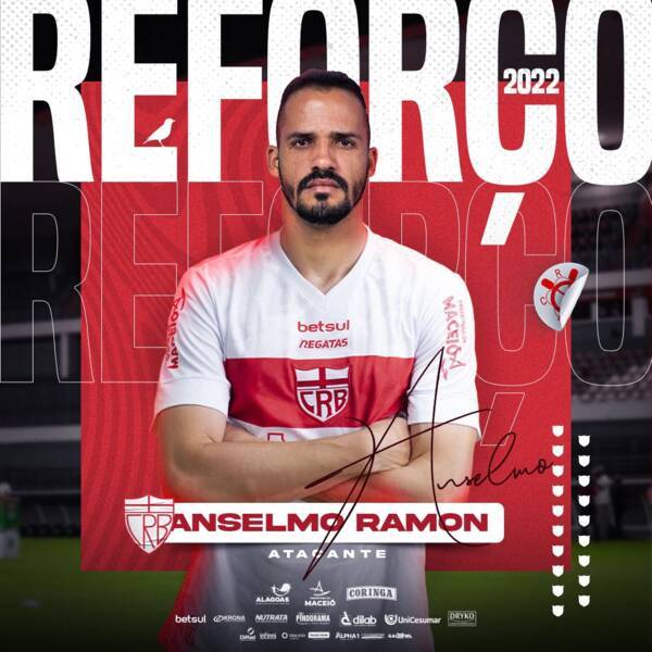Anselmo Ramon foi confirmado pela direção do CRB e tem chegada prevista para esta quarta