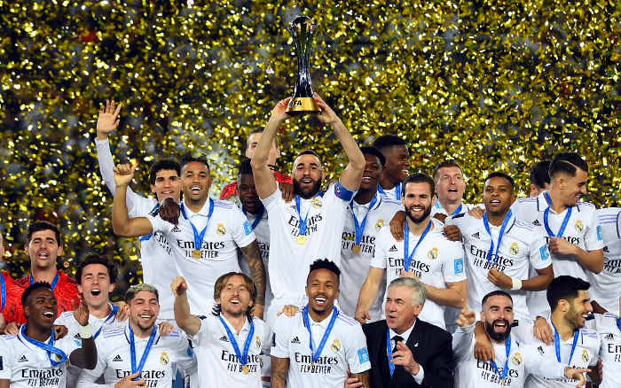 Real Madrid é o atual campeão do Mundial de Clubes, cuja última edição foi realizada no Marrocos
