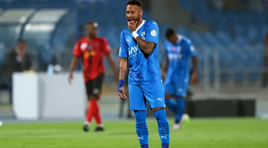 Estreia de Neymar pelo Al-Hilal teve goleada e participação em gols, nessa sexta-feira (15)