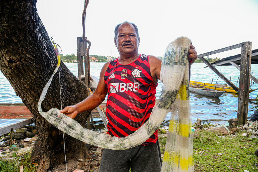 Maceió, 11 de dezembro de 2023
Pescador da lagoa Mundaú em Maceió. Alagoas - Brasil.
Foto:@Ailton Cruz