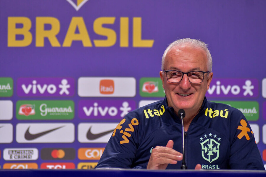 Dorival concedeu entrevista coletiva como técnico da Seleção Brasileira