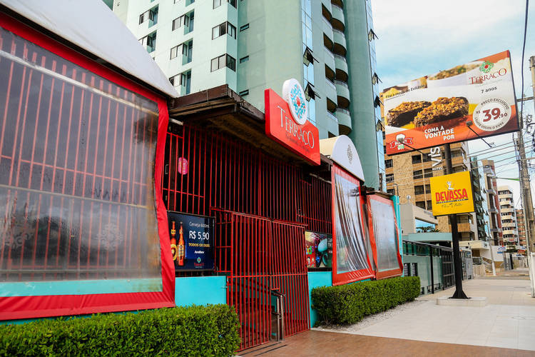 /Maceió, 24 de março 2020
Bares e Restaurantes fechados por causa do coronavírus em Maceió. Alagoas - Brasil.
Foto: ©Ailton Cruz